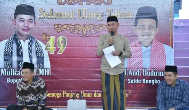 Bupati Bangka Gelar Doa Selamatan Hut Ke Tahun Sinergibabel